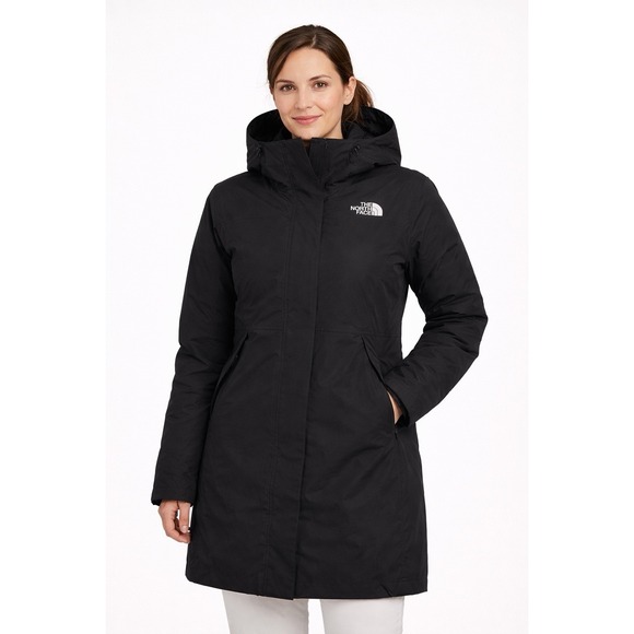 The North Face Women's Sequoia Triclimate Down Parka Jacket Black Small NWT $350